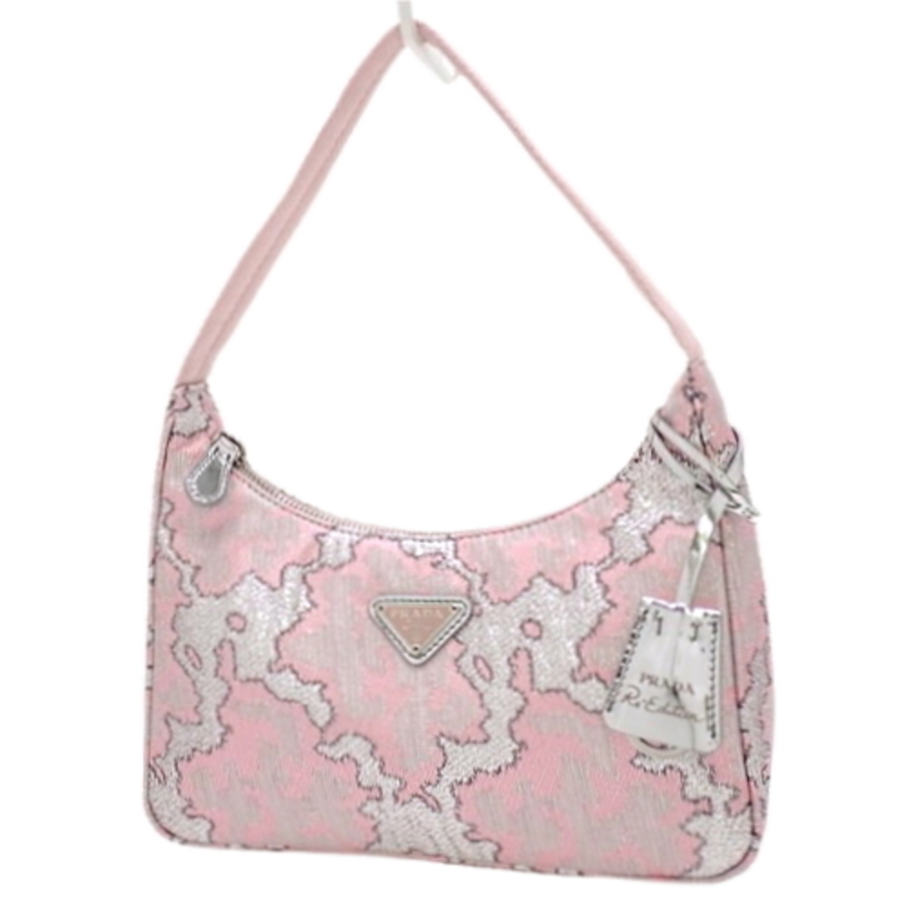 Prada Re Edition Mini Handbag Re Nylon Pink